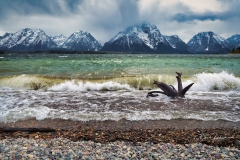 High Seas on Jackson Lake